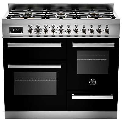 Bertazzoni Professional Series Dual Fuel Range Cooker Black Bertazzoni Professional Series Dual Fuel Range Cooker Black